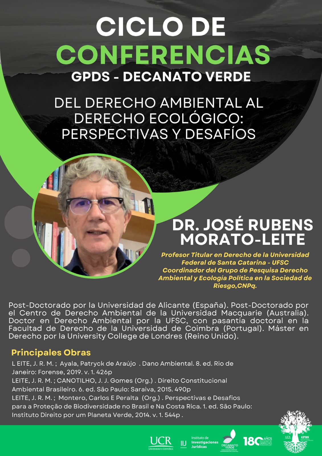 Biografía Dr. José Rubens Morato-Leite